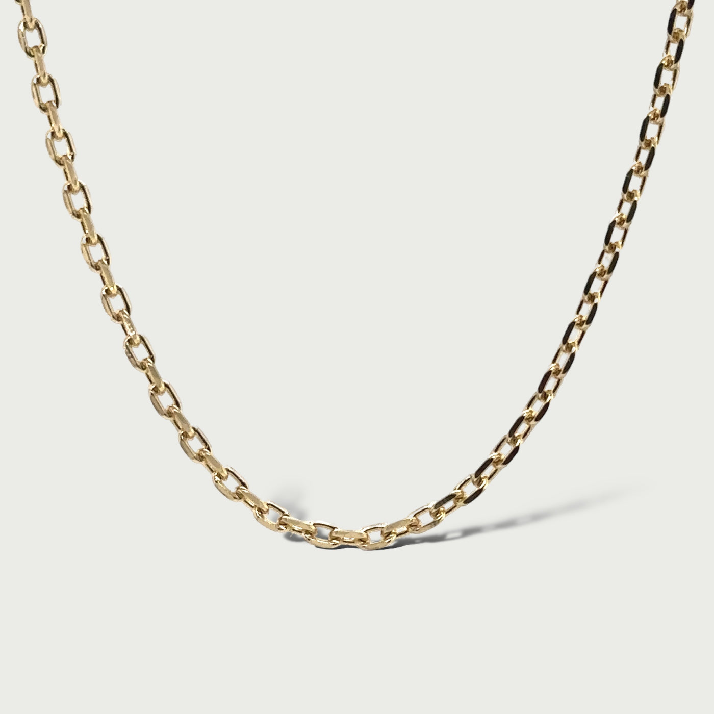 18ct Gold Fill Link chunky chain 2.5mm 40/45/50cm