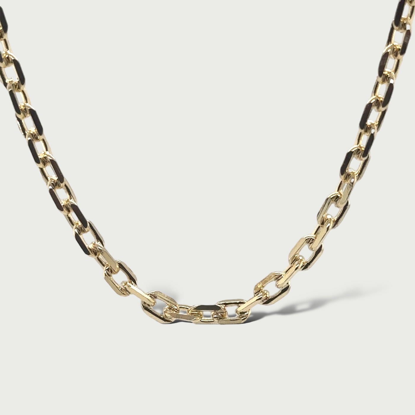 18ct Gold Fill Link chain 4.5mm 40/45/50/55/60 cm