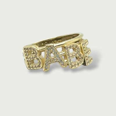 'BABE' Ring