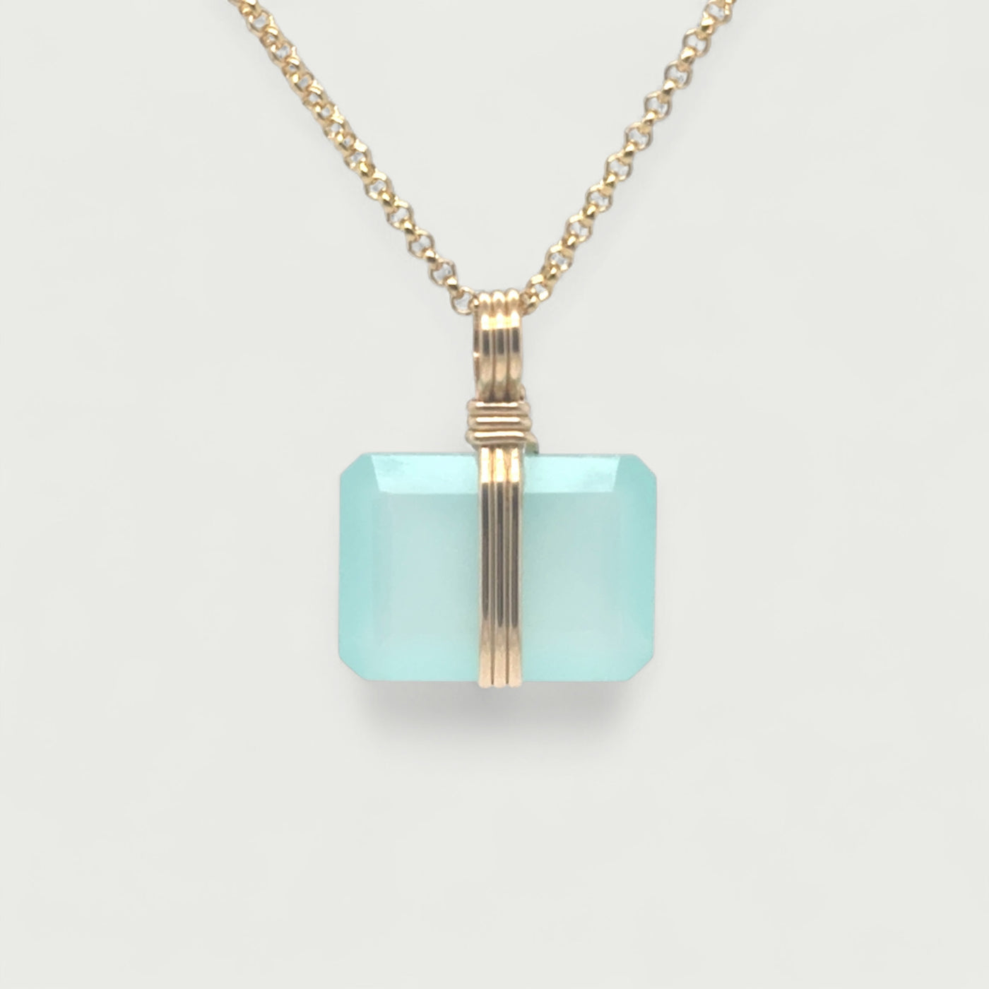 Blue Chalcedony BC011